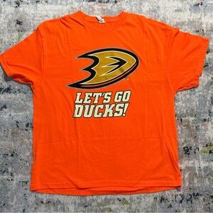 Anaheim Ducks Lets Go Ducks t-shirt #hockey #NHL #HondaSleeve